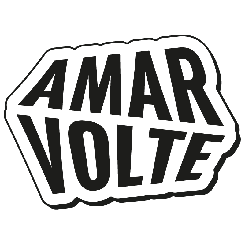 Logo Amar Volte N&B